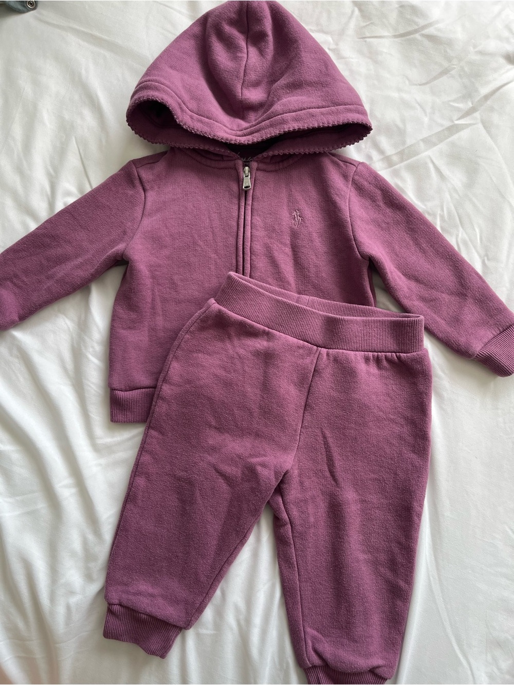 Ralph Lauren Hooded Zip Sweatshirt & Joggers
